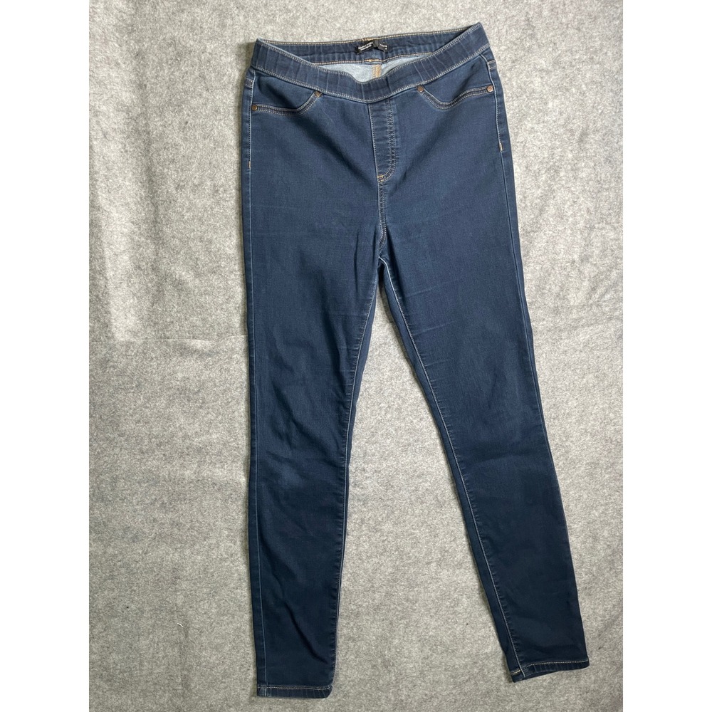 Simply Vera Vera Wang Womens Skinny Denim Leggings Dark Wash Indigo Size M